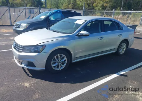 2016 Volkswagen Passat 1.8T S из США, поврежденный, VIN 1VWAS7A33GC040983